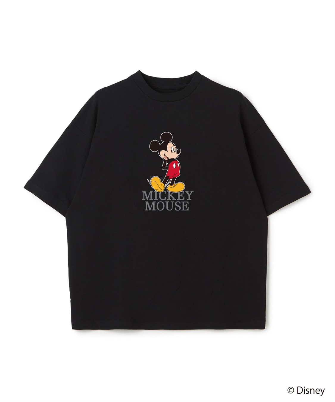 LAFUKU 【Disney/ディズニー】Mickey Mouse / ミッキーマウス半袖Tシャツ / Over Harf Sleeve T-shirt《UNISEX》_sub_12