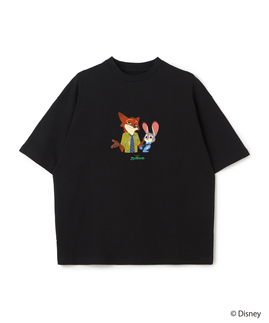 LAFUKU 【Zootopia/ズートピア】キャラクタープリント半袖クルーネックTシャツ / Over Harf Sleeve T-shirt《UNISEX》_sub_10