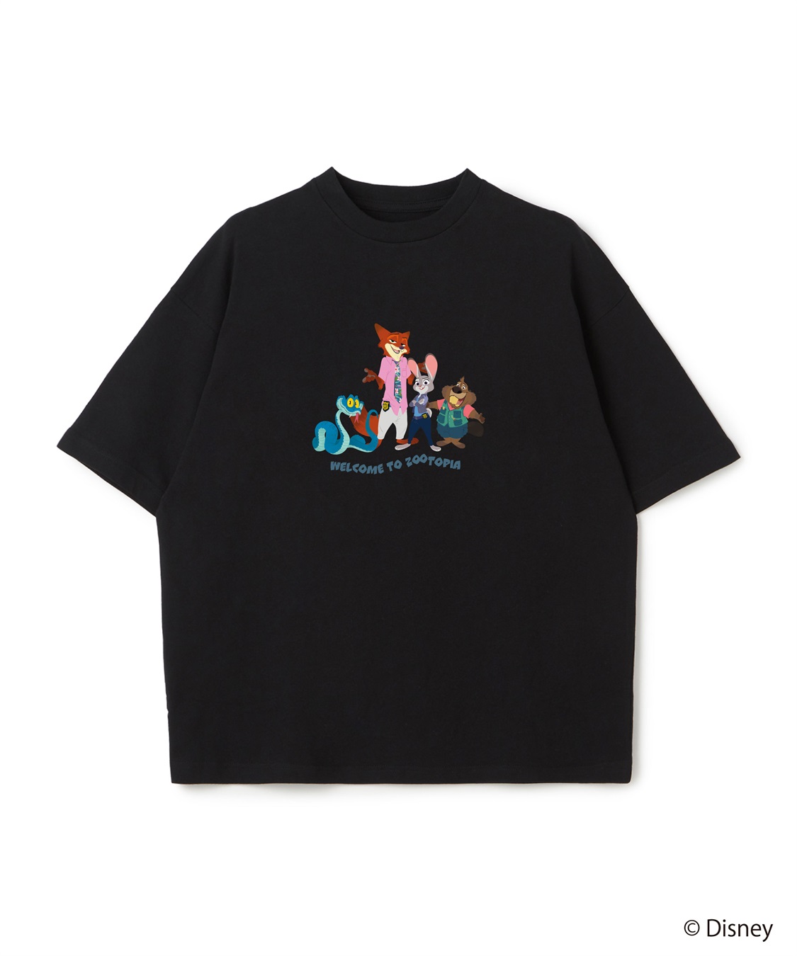 LAFUKU 【Zootopia 2/ズートピア2】キャラクタープリント半袖Tシャツ / Over Harf Sleeve T-shirt《UNISEX》_sub_6
