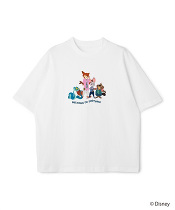 LAFUKU 【Zootopia 2/ズートピア2】キャラクタープリント半袖Tシャツ / Over Harf Sleeve T-shirt《UNISEX》_subthumb_7
