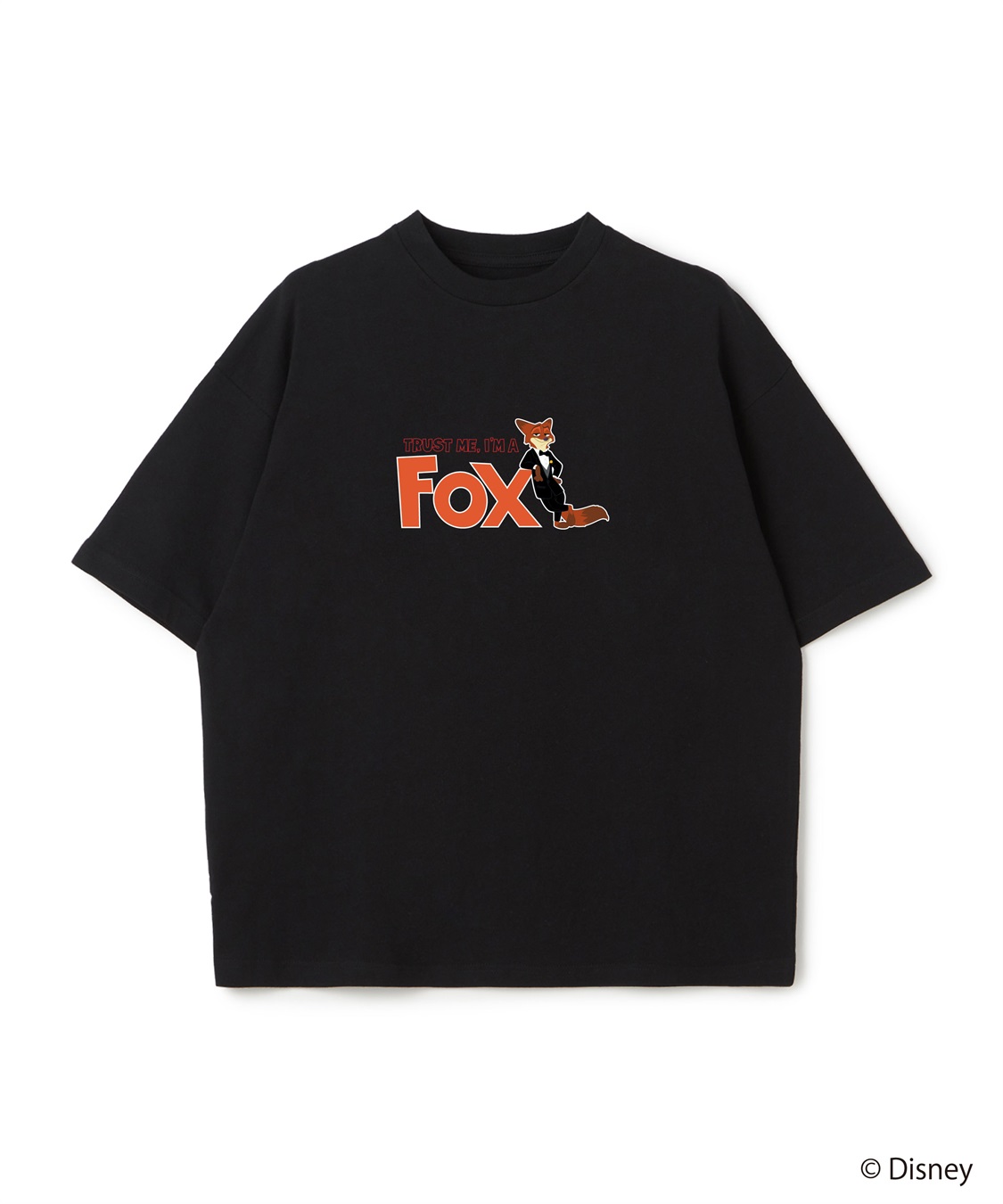LAFUKU 【Zootopia 2/ズートピア2】タキシード ニック プリントTシャツ / Over Harf Sleeve T-shirt《UNISEX》_sub_10