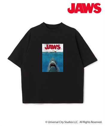 LAFUKU 【JAWS/ジョーズ】ヴィンテージライクビッグシルエット半袖Tシャツ/ Over Harf Sleeve T-shirt《UNISEX》_subthumb_2