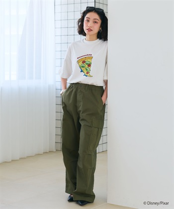 LAFUKU 【TOY STORY/トイ・ストーリー】エイリアン/リトル・グリーン・メン/半袖Tシャツ / Over Harf Sleeve T-shirt《UNISEX》_subthumb_6