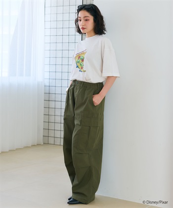 LAFUKU 【TOY STORY/トイ・ストーリー】エイリアン/リトル・グリーン・メン/半袖Tシャツ / Over Harf Sleeve T-shirt《UNISEX》_subthumb_9