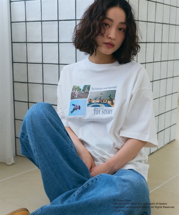 LAFUKU 【TOY STORY/トイ・ストーリー】MovieグラフィックTシャツ / Over Harf Sleeve Graphic T-shirt《UNISEX》_subthumb_3
