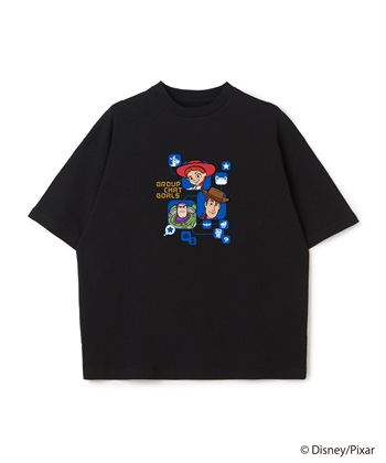 LAFUKU 【TOY STORY 5/トイ・ストーリー5】キャラクタープリント半袖Tシャツ / Over Harf Sleeve T-shirt《UNISEX》_subthumb_2