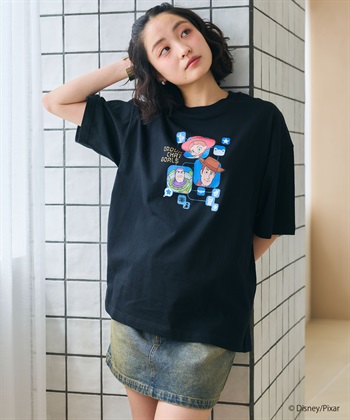 LAFUKU 【TOY STORY 5/トイ・ストーリー5】キャラクタープリント半袖Tシャツ / Over Harf Sleeve T-shirt《UNISEX》_subthumb_4