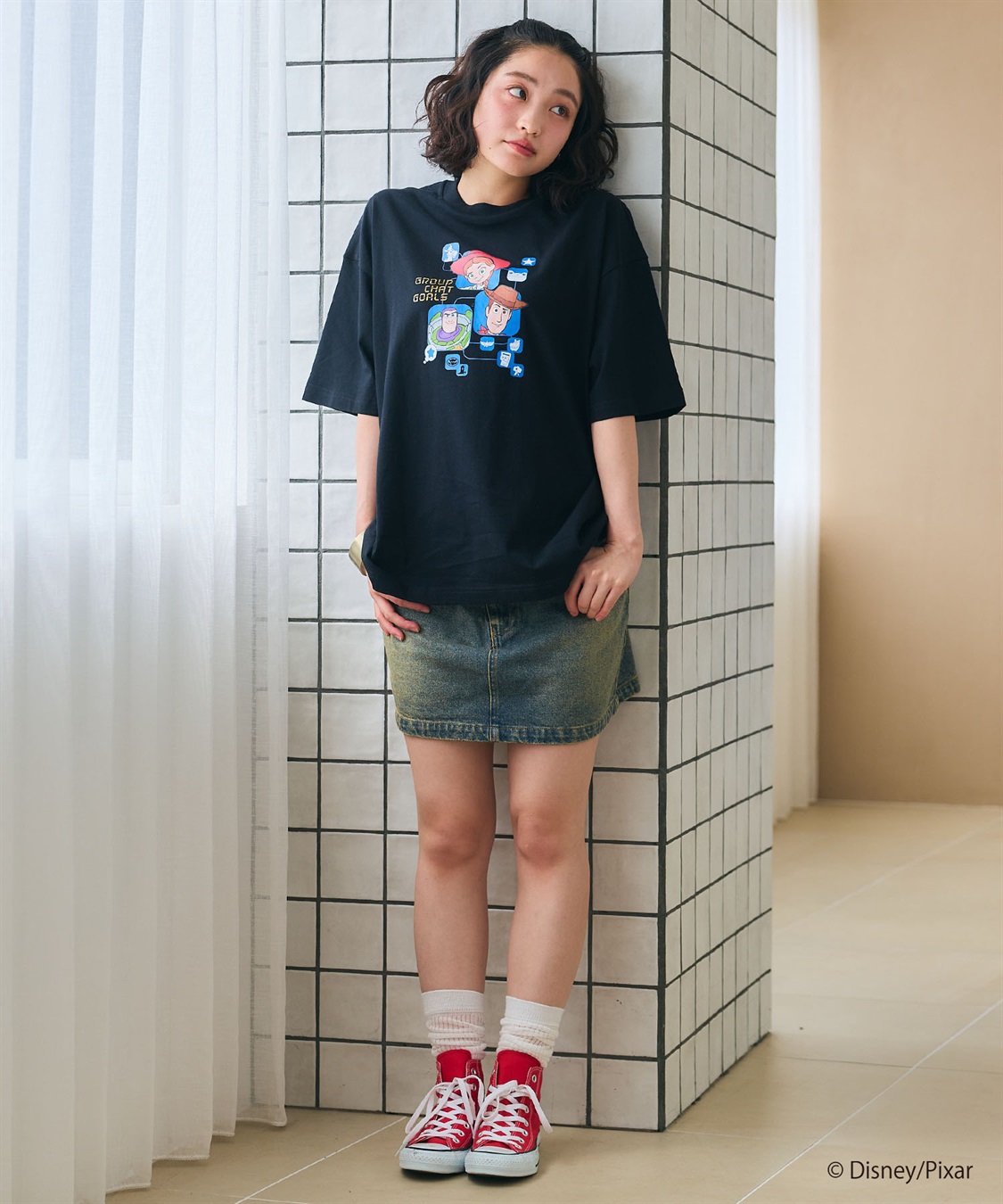 LAFUKU 【TOY STORY 5/トイ・ストーリー5】キャラクタープリント半袖Tシャツ / Over Harf Sleeve T-shirt《UNISEX》_sub_6