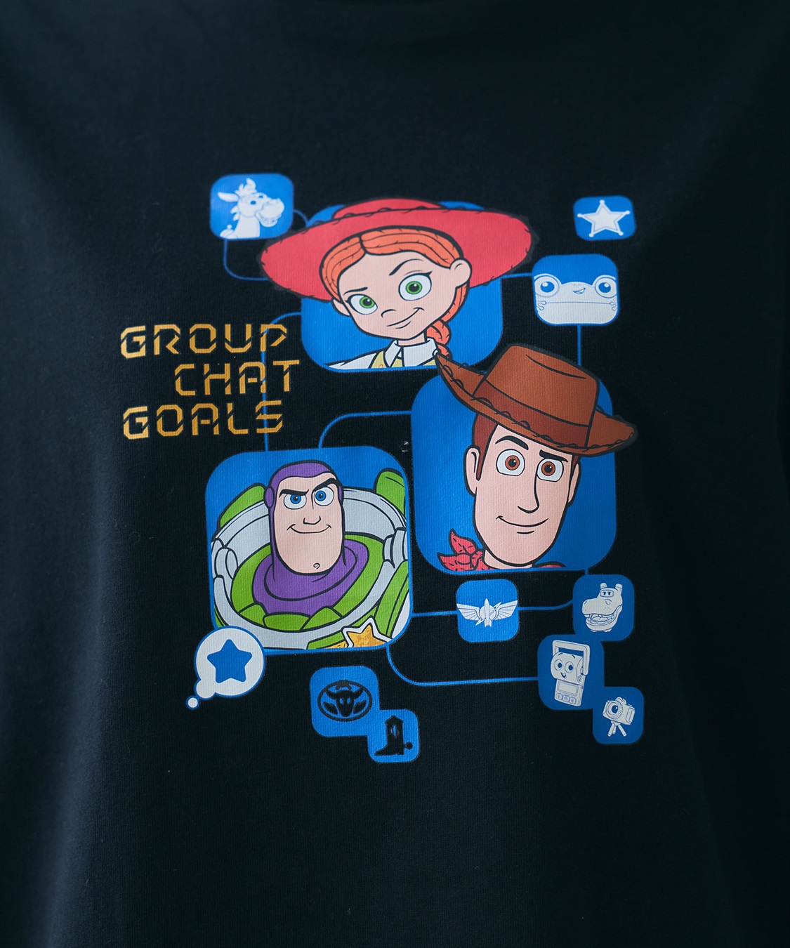LAFUKU 【TOY STORY 5/トイ・ストーリー5】キャラクタープリント半袖Tシャツ / Over Harf Sleeve T-shirt《UNISEX》_sub_14