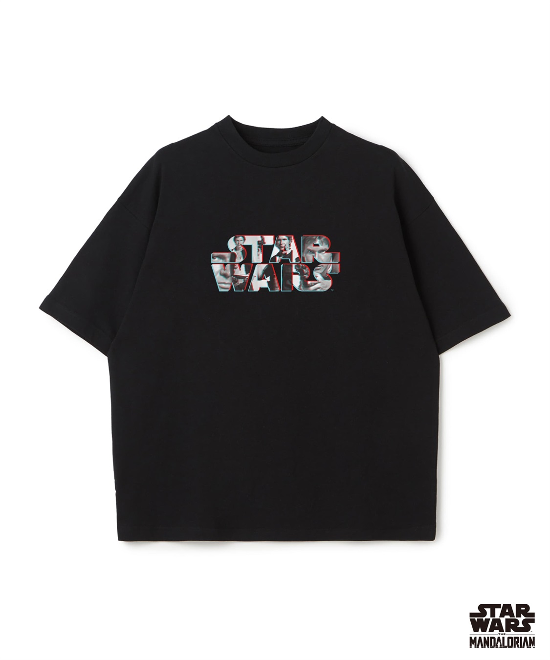 LAFUKU 【STAR WARS/スターウォーズ】ヴィンテージライクロゴプリントTシャツ / Over Harf Sleeve T-shirt《UNISEX》（2026SS）_sub_1