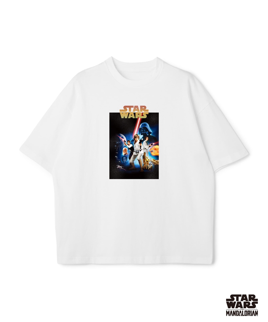 LAFUKU 【STAR WARS/スターウォーズ】カスレ加工ヴィンテージライクプリントTシャツ / Over Harf Sleeve T-shirt《UNISEX》（2026SS）_sub_1