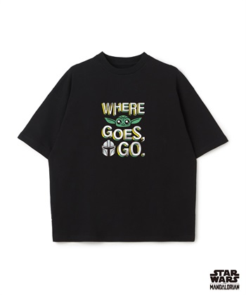 LAFUKU 【STAR WARS/スターウォーズ】マンダロリアン・アンド・グローグー半袖Tシャツ / Over Harf Sleeve T-shirt《UNISEX》_subthumb_1