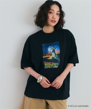 LAFUKU 【BACK TO THE FUTURE/バック・トゥ・ザ・フューチャー】ヴィンテージライク半袖Tシャツ / Over Harf Sleeve T-shirt《UNISEX》_subthumb_3