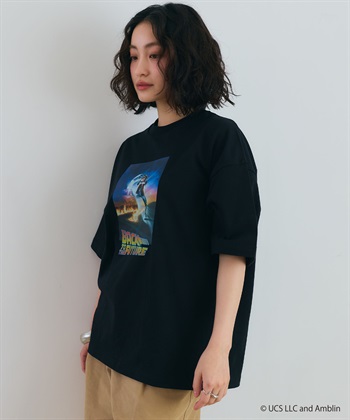 LAFUKU 【BACK TO THE FUTURE/バック・トゥ・ザ・フューチャー】ヴィンテージライク半袖Tシャツ / Over Harf Sleeve T-shirt《UNISEX》_subthumb_4