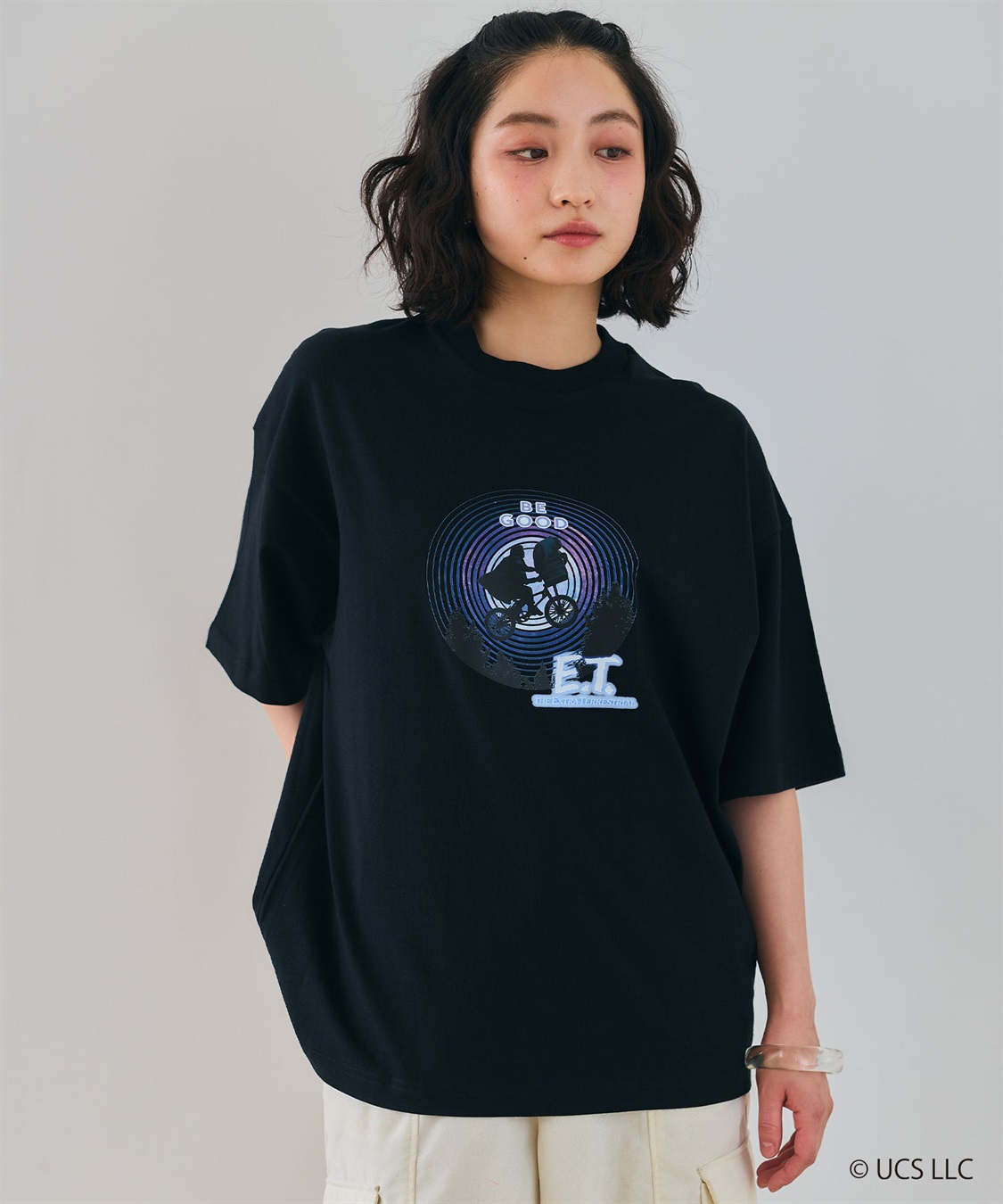 LAFUKU 【E.T./イーティー】ムービーグラフィックプリント半袖Tシャツ / Movie Scene Graphic T-Shirt《UNISEX》_sub_3