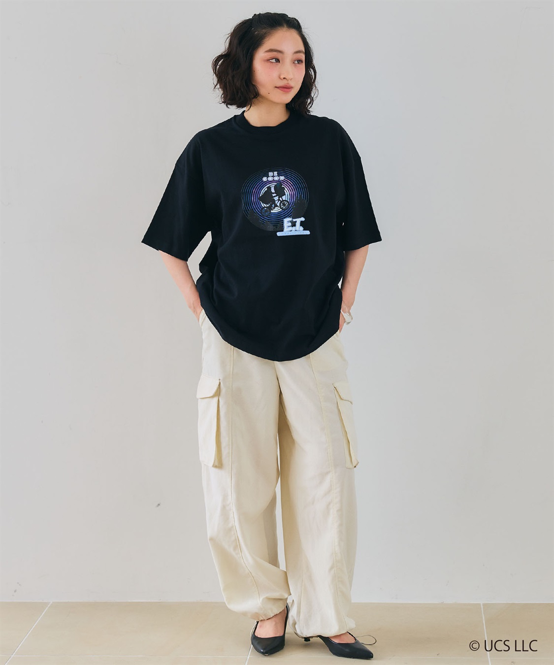 LAFUKU 【E.T./イーティー】ムービーグラフィックプリント半袖Tシャツ / Movie Scene Graphic T-Shirt《UNISEX》_sub_5