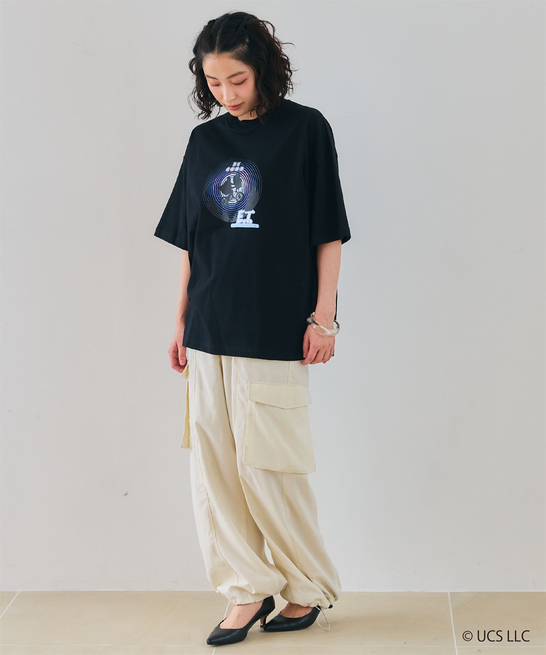 LAFUKU 【E.T./イーティー】ムービーグラフィックプリント半袖Tシャツ / Movie Scene Graphic T-Shirt《UNISEX》_sub_6