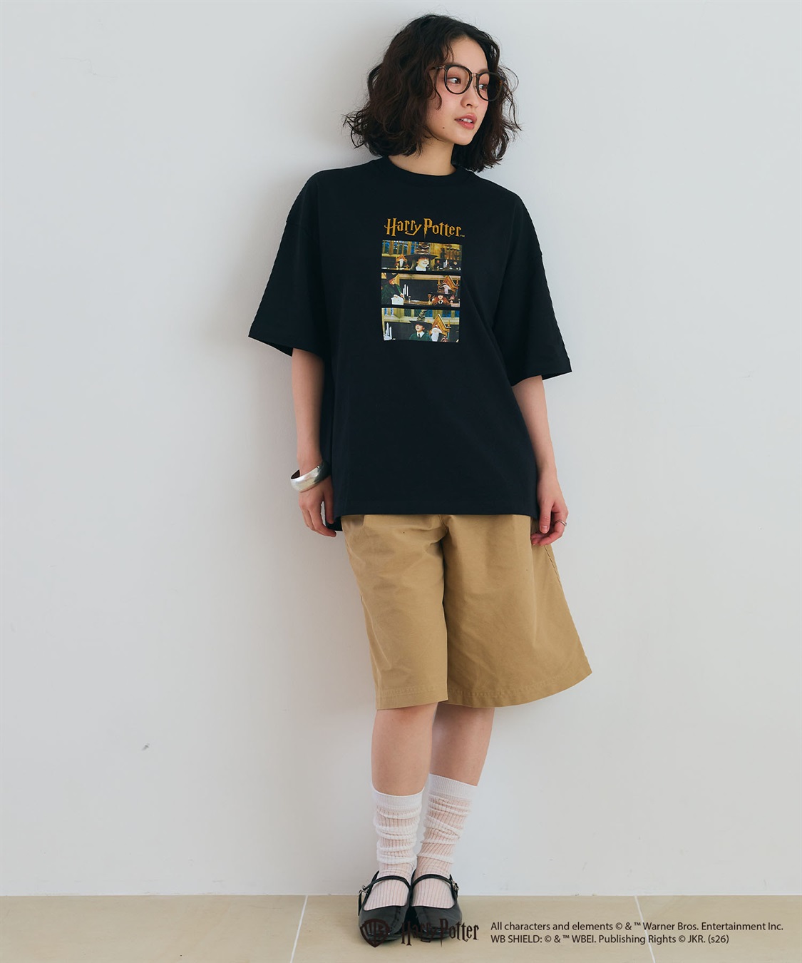 LAFUKU 【Harry Potter】別注 / ハリー・ポッターフォトTシャツ / Over Harf Sleeve T-shirt《UNISEX》_sub_6