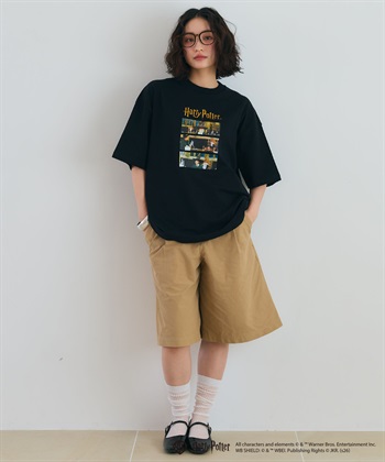 LAFUKU 【Harry Potter】別注 / ハリー・ポッターフォトTシャツ / Over Harf Sleeve T-shirt《UNISEX》_subthumb_7