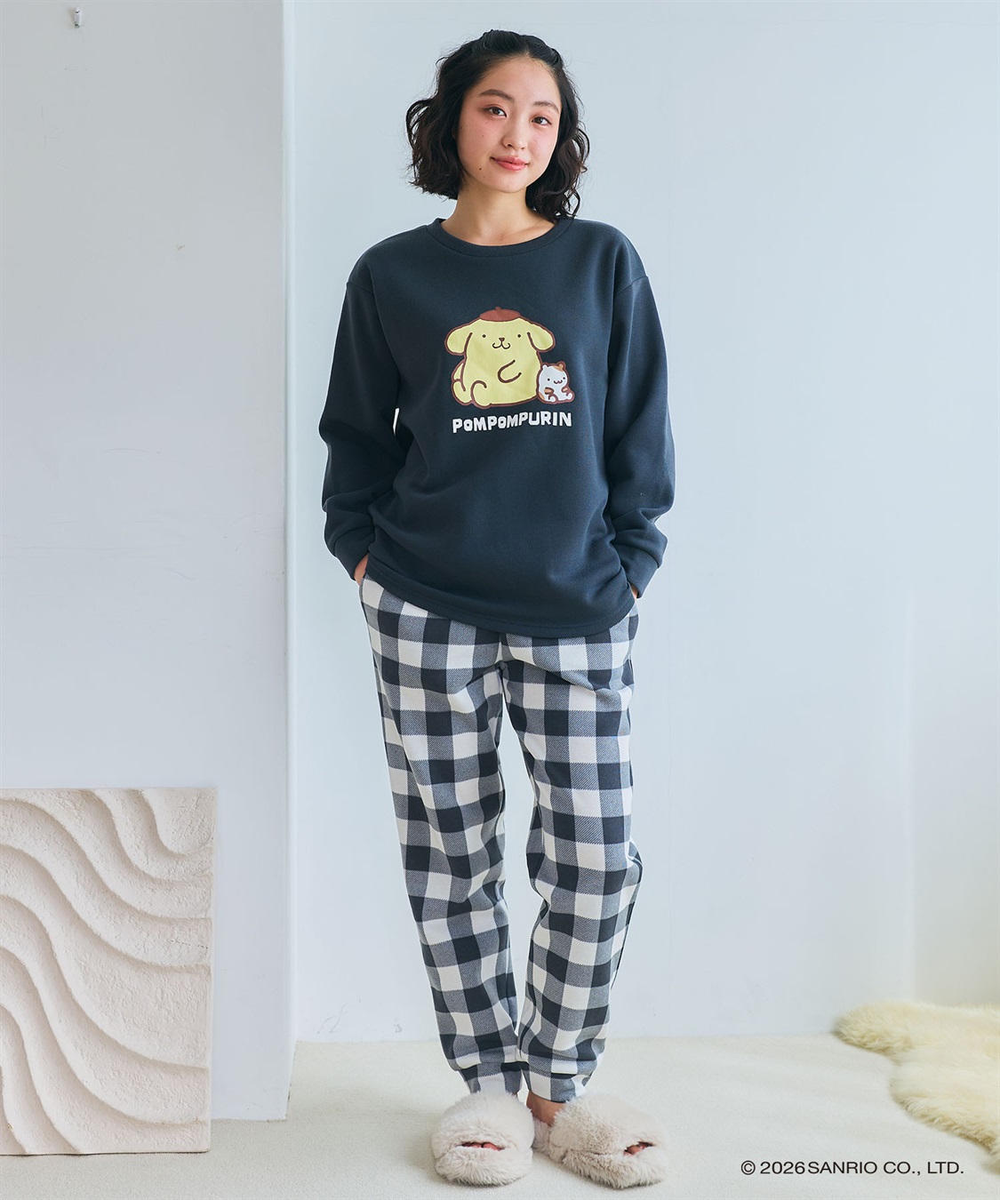 LAFUKU 【sanrio characters】プリント裏起毛スウェットルームウェアSET《サンリオキャラクターズ》_sub_10