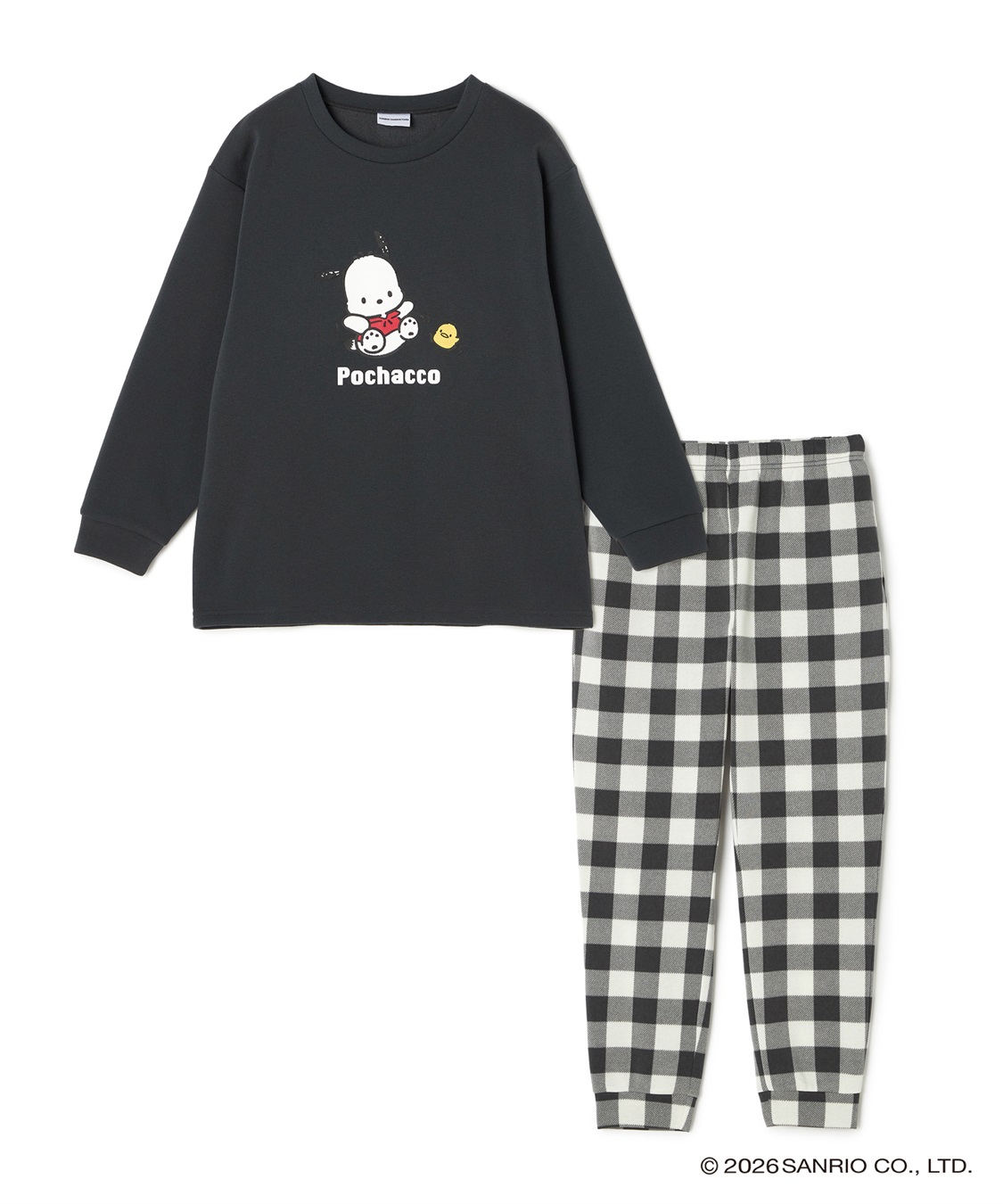 LAFUKU 【sanrio characters】プリント裏起毛スウェットルームウェアSET《サンリオキャラクターズ》_sub_25