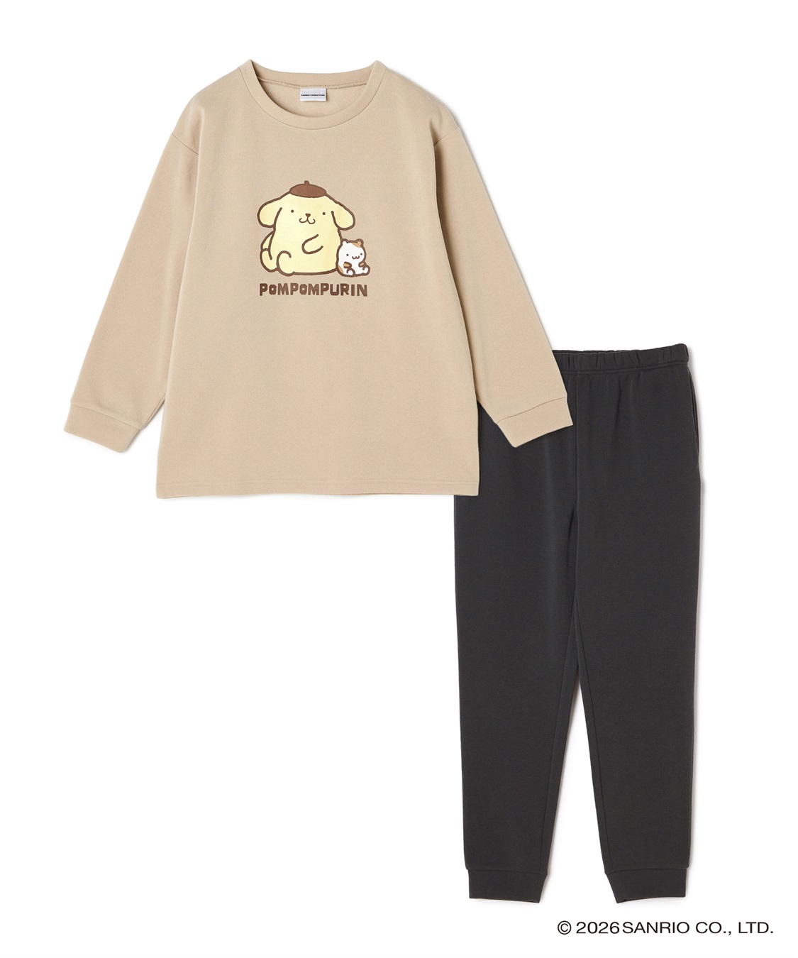 LAFUKU 【sanrio characters】プリント裏起毛スウェットルームウェアSET《サンリオキャラクターズ》_sub_28