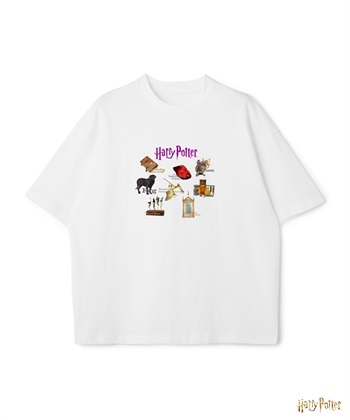 LAFUKU 【Harry Potter】別注 / ハリー・ポッターグラフィックTシャツ / Over Harf Sleeve Graphic T-shirt《UNISEX》_subthumb_1