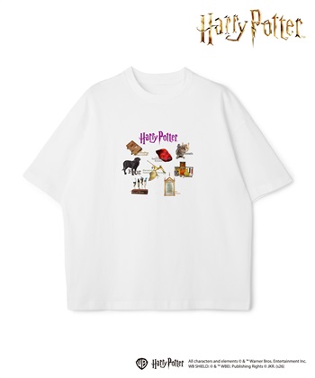 LAFUKU 【Harry Potter】別注 / ハリー・ポッターグラフィックTシャツ / Over Harf Sleeve Graphic T-shirt《UNISEX》_subthumb_2