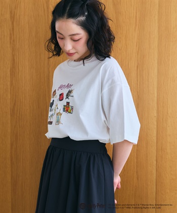 LAFUKU 【Harry Potter】別注 / ハリー・ポッターグラフィックTシャツ / Over Harf Sleeve Graphic T-shirt《UNISEX》_subthumb_4