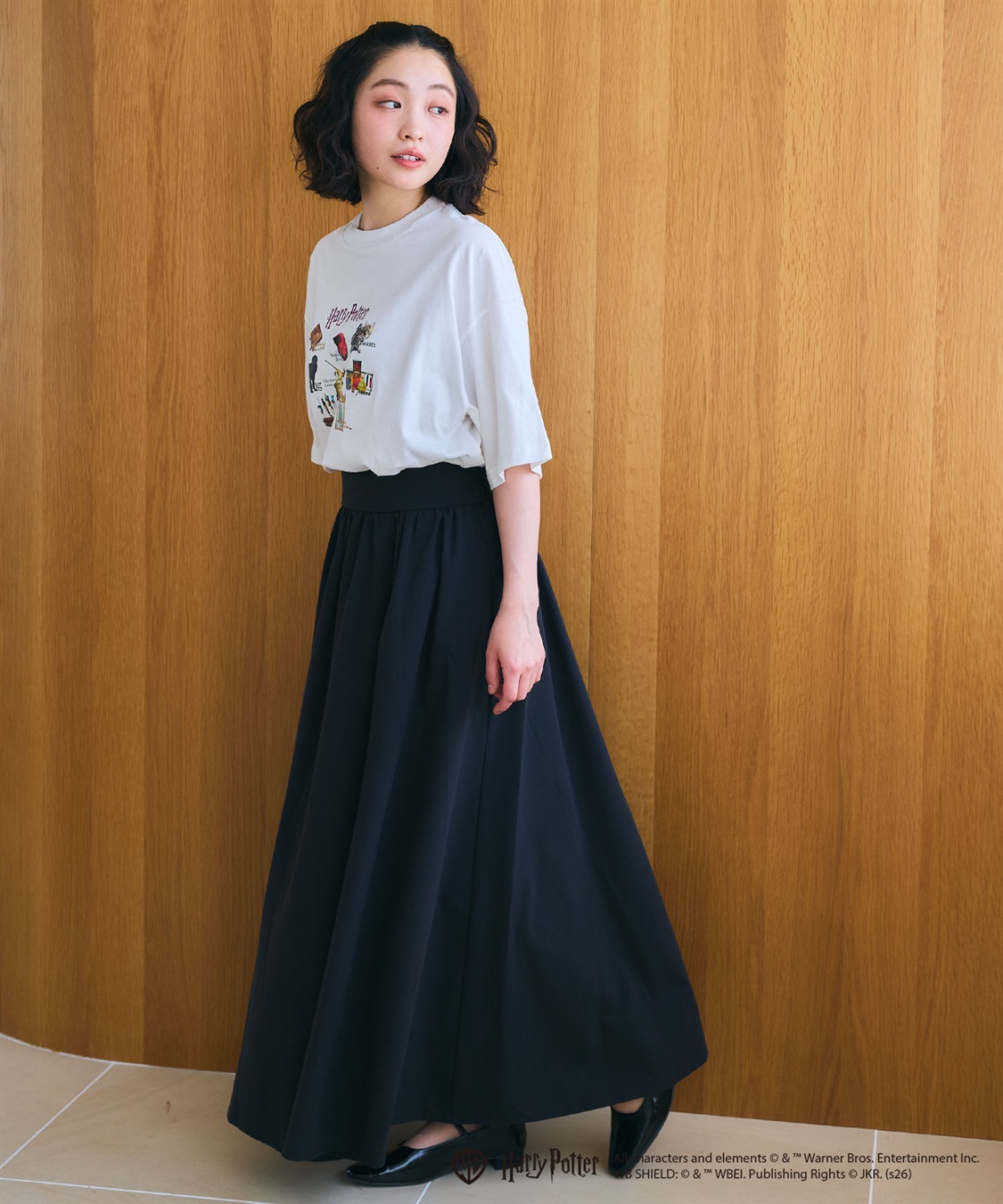 LAFUKU 【Harry Potter】別注 / ハリー・ポッターグラフィックTシャツ / Over Harf Sleeve Graphic T-shirt《UNISEX》_sub_6