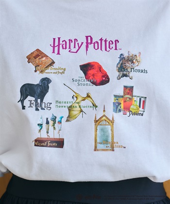LAFUKU 【Harry Potter】別注 / ハリー・ポッターグラフィックTシャツ / Over Harf Sleeve Graphic T-shirt《UNISEX》_subthumb_9
