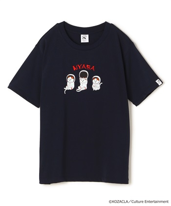 Life Style by cross marche 【NYASA/ニャサ】フロントプリント+刺?Ｔシャツ（NYASA×３）_subthumb_2