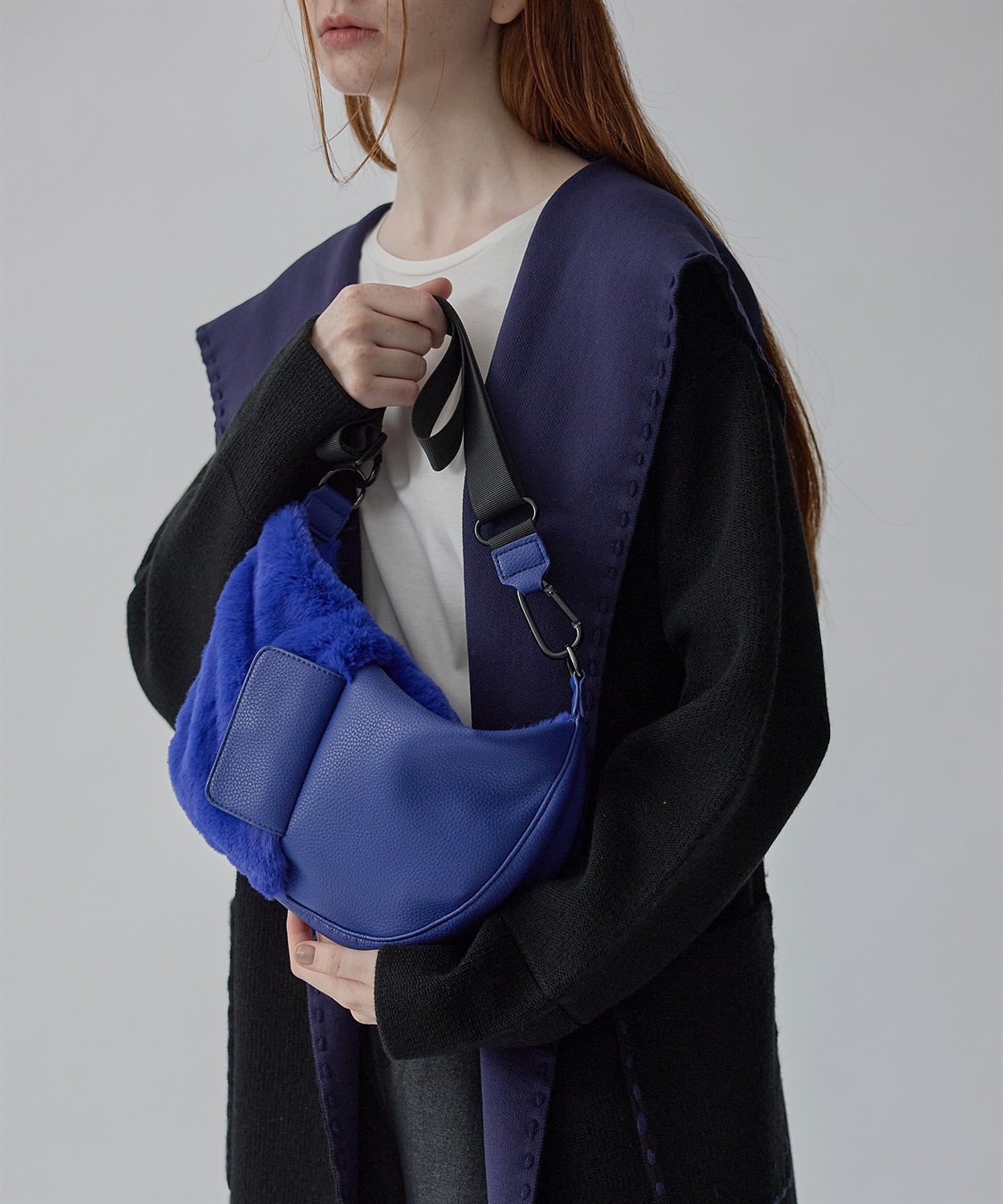 ATSURO TAYAMA ファー素材ムーン型バッグ_sub_3