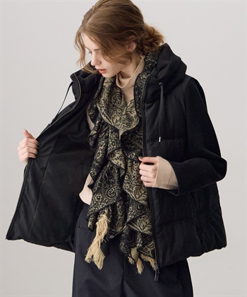 ATSURO TAYAMA レース柄ギャザーストール_subthumb_4