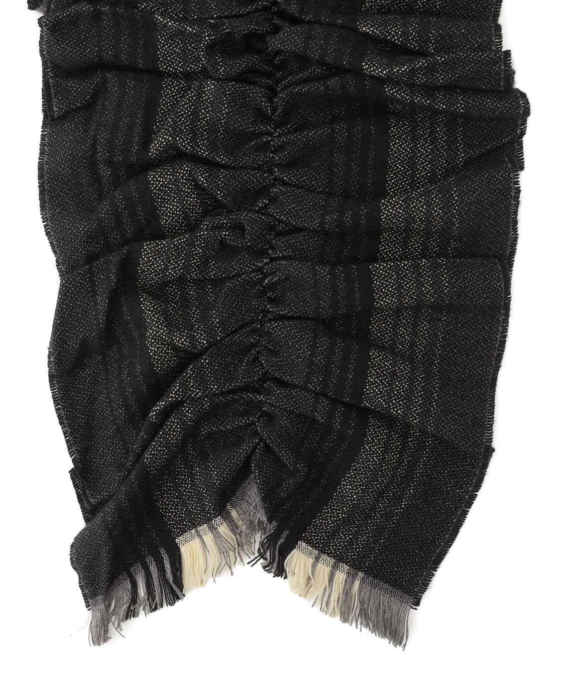 ATSURO TAYAMA シャドウストライプギャザーストール_sub_9