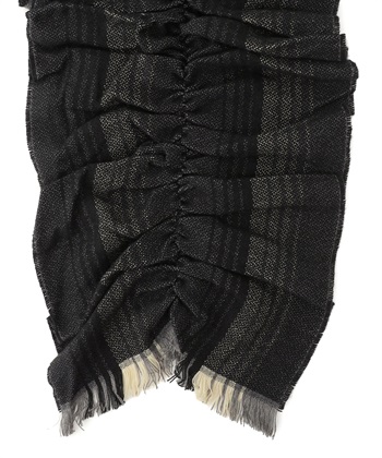 ATSURO TAYAMA シャドウストライプギャザーストール_subthumb_9