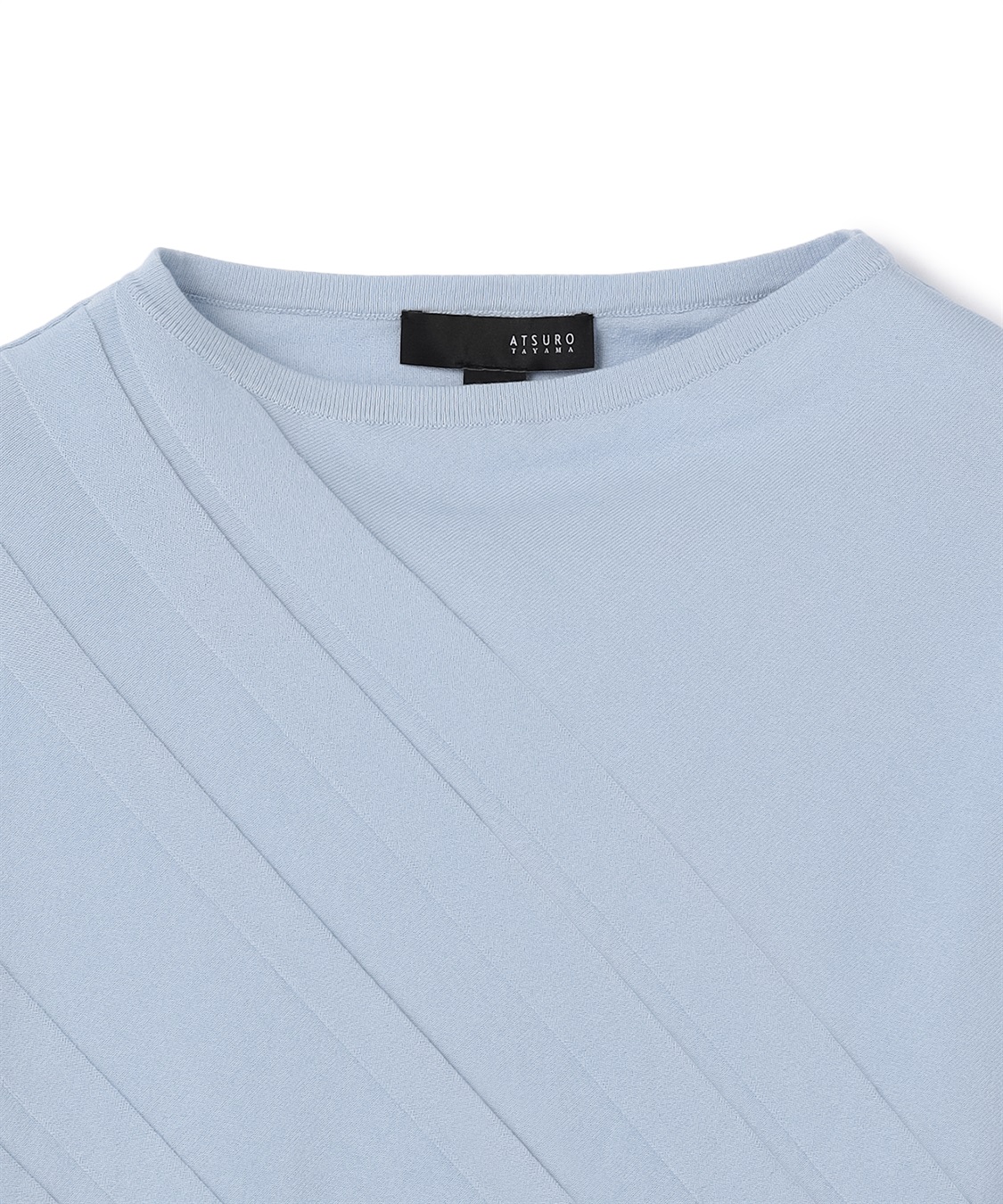 ATSURO TAYAMA 接触冷感バイアス柄変形トップス_sub_2