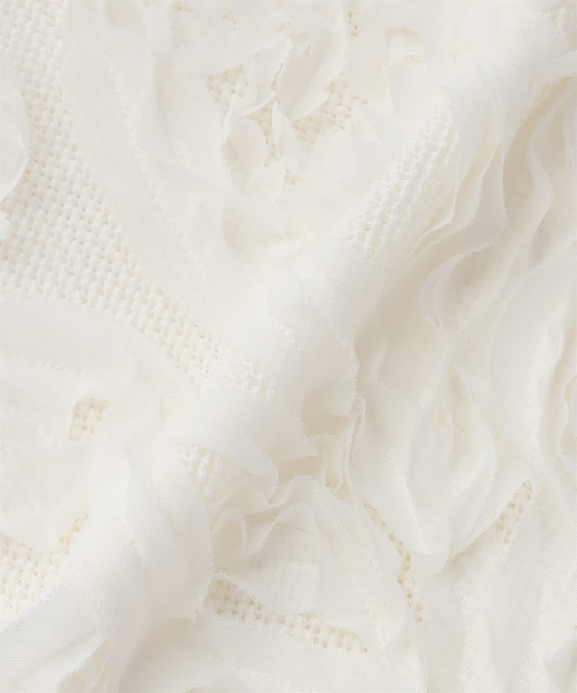 ATSURO TAYAMA メッシュフラワー刺しゅうトップス_sub_5