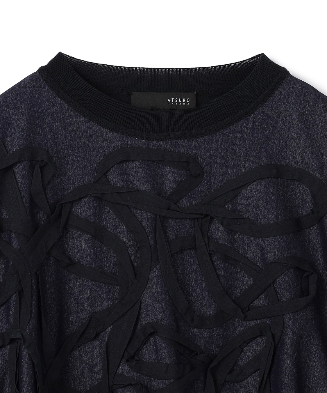 ATSURO TAYAMA 手書き風テープトップス_sub_4