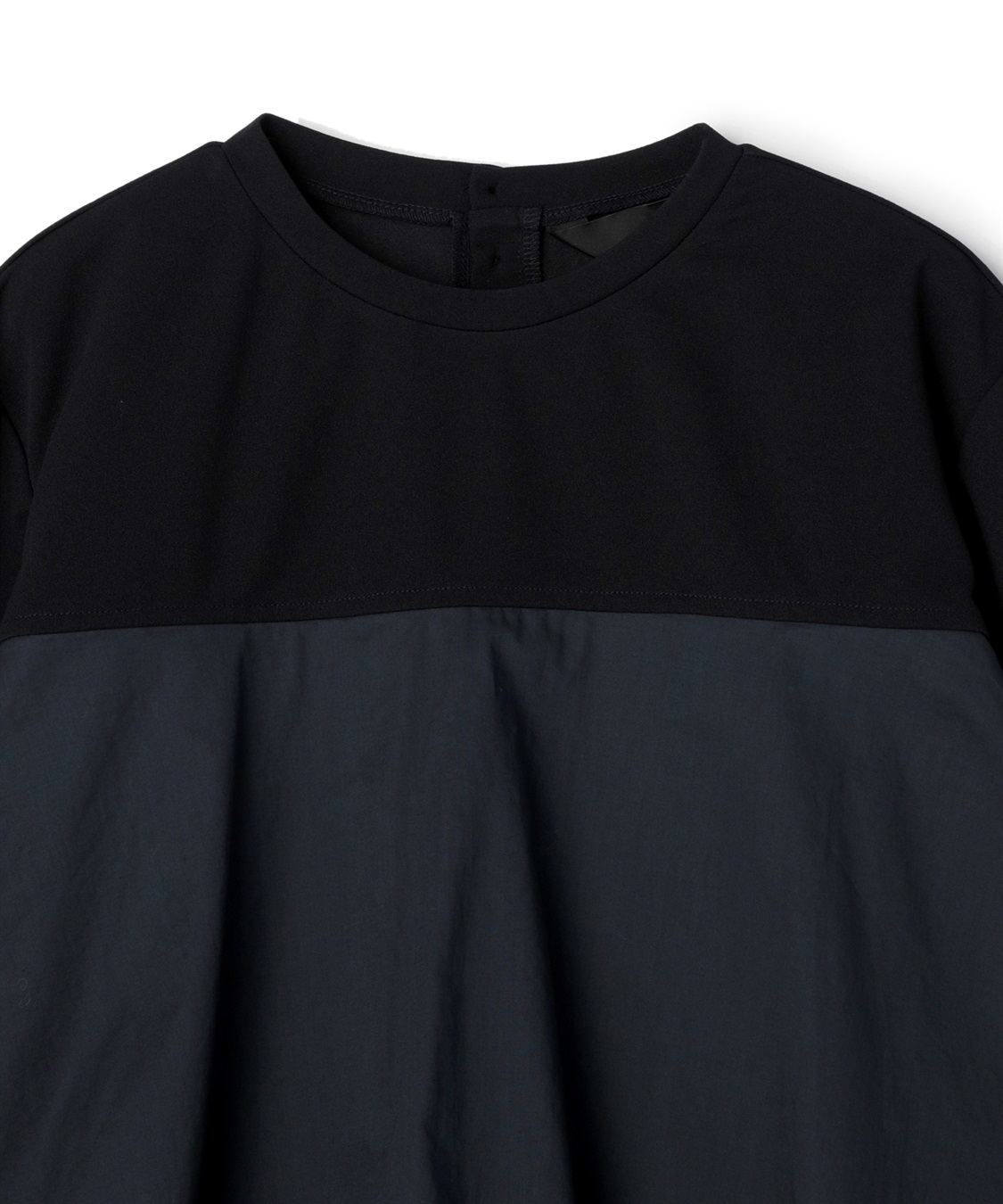 ATSURO TAYAMA 異素材切り替え半袖プルオーバー_sub_4