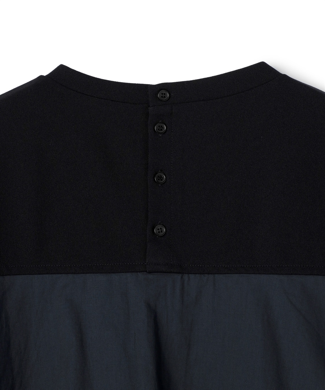 ATSURO TAYAMA 異素材切り替え半袖プルオーバー_sub_5