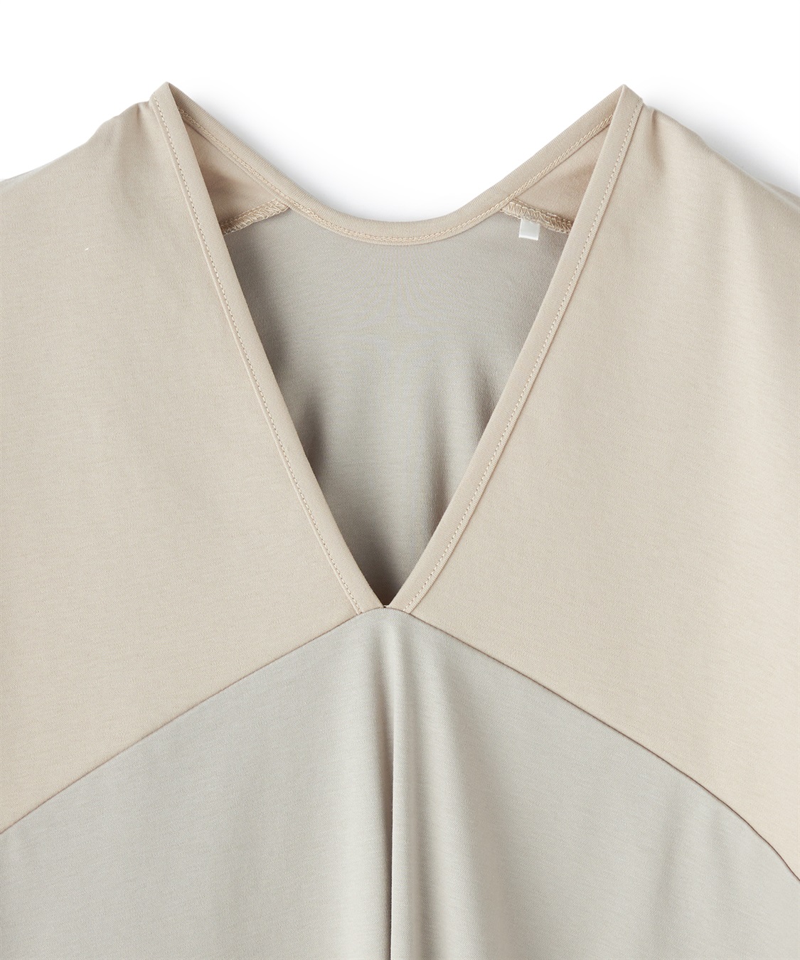 ATSURO TAYAMA 配色切り替えVネックプルオーバー_sub_2