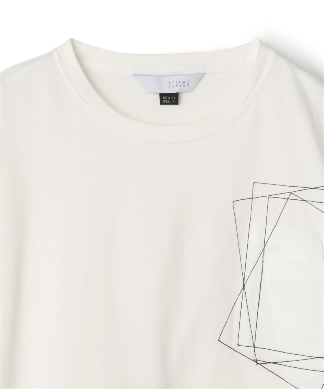 ATSURO TAYAMA 胸ポケット×刺しゅうプルオーバー_sub_3