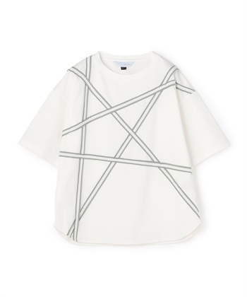 ATSURO TAYAMA スターモチーフライン入りTシャツ_subthumb_1