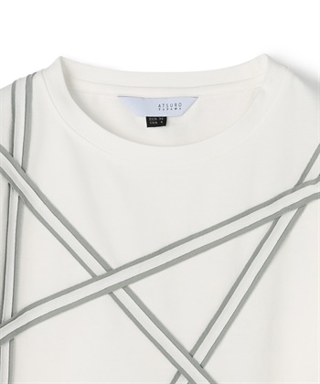 ATSURO TAYAMA スターモチーフライン入りTシャツ_subthumb_3