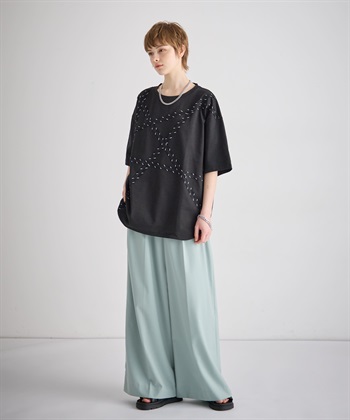 ATSURO TAYAMA スターモチーフライン入りTシャツ_subthumb_10