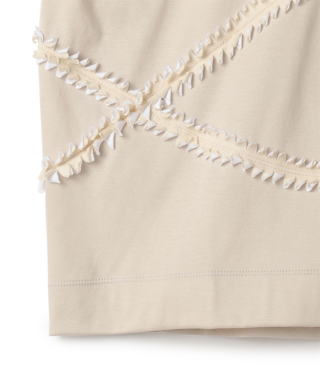 ATSURO TAYAMA カーブモチーフライン入りTシャツ_sub_7