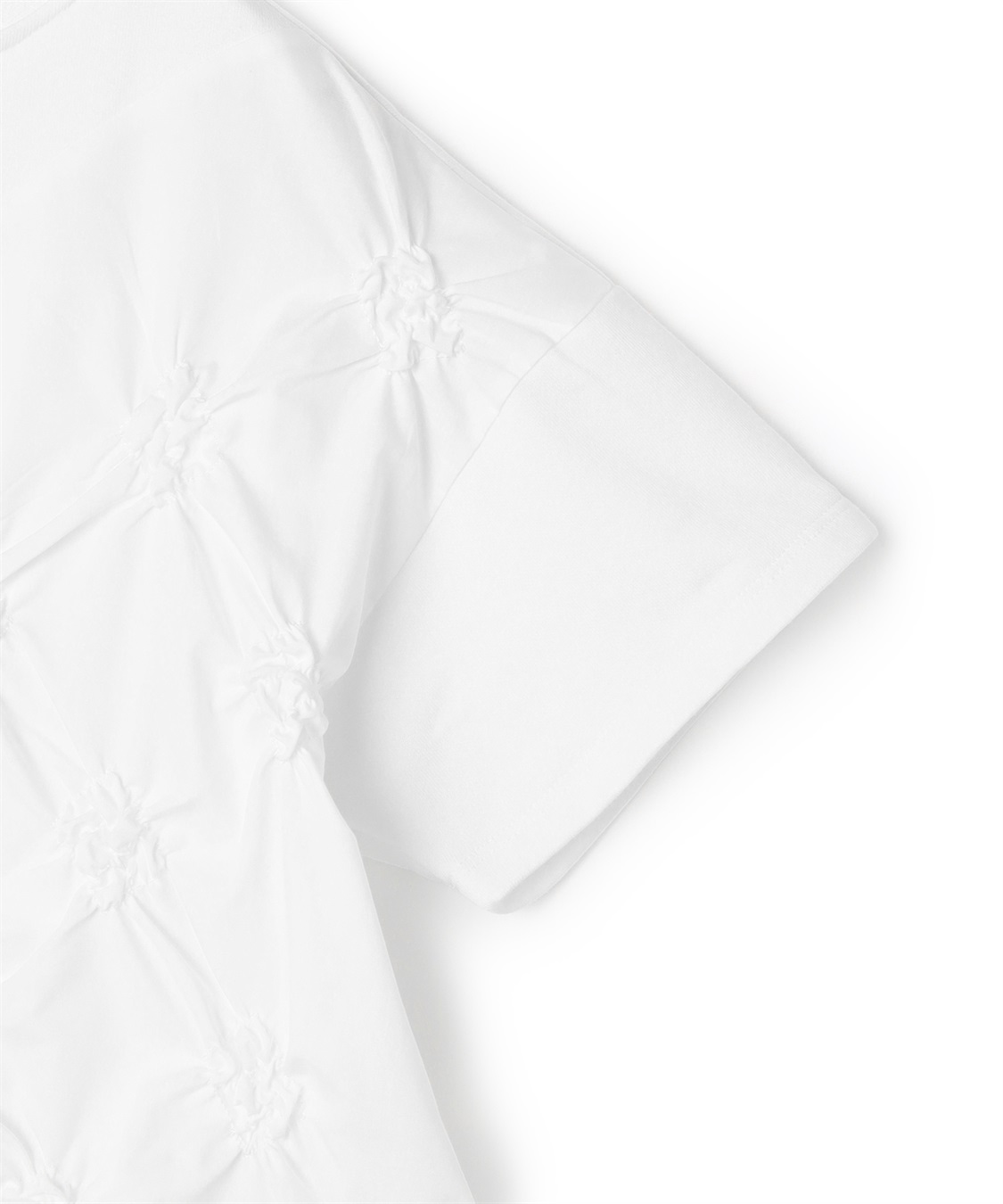 ATSURO TAYAMA 格子柄シャーリングTシャツ_sub_5