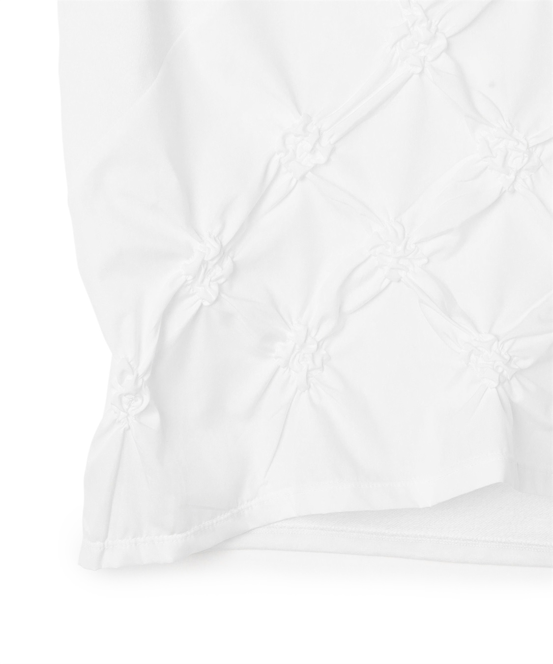 ATSURO TAYAMA 格子柄シャーリングTシャツ_sub_6