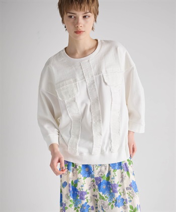 ATSURO TAYAMA 七分袖デニムトップス_subthumb_10